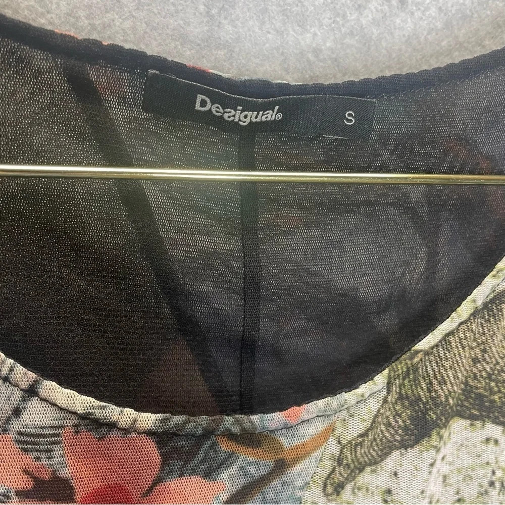 Desigual Karuka Asymmetrical Patchwork Floral Swi… - image 8